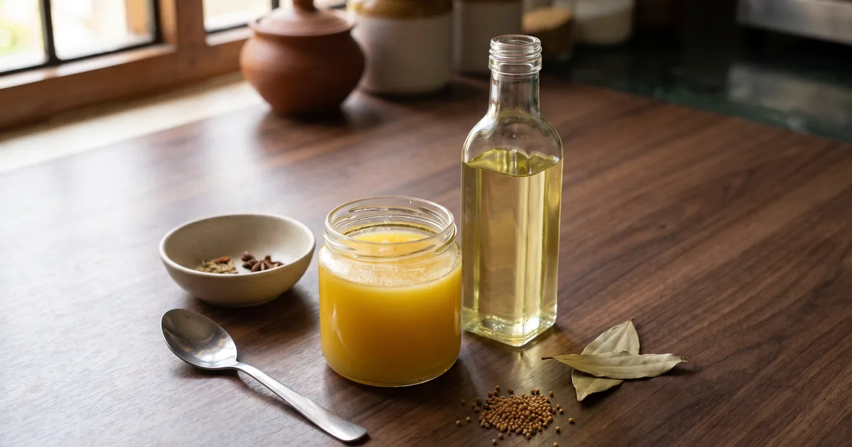 Ghee vs Seed Oils: What's Actually Healthier for Indian Cooking?