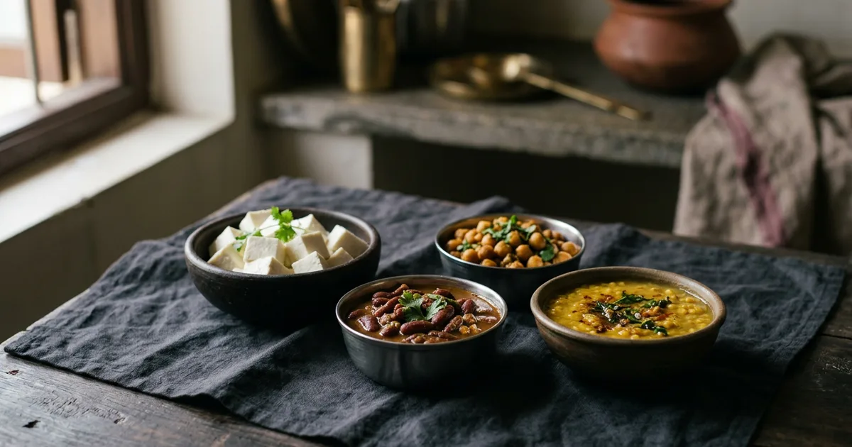 High-Protein Vegetarian Indian Foods: 20 Everyday Options